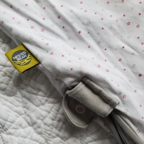 Nested Bean Classic Sleep Sack 100% Cotton Size Small 0-6 Months - Picture 2 of 15
